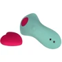 Вибромассажер FairyGasm HeartGem green