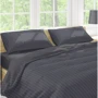 Простирадло на гумці SoundSleep Stripy Graphite бязь 90х200х20 см (93949231): Матеріал бязь