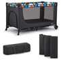 Манеж KinderKraft 2в1 JOY 2 Happy Shapes (Hnrt_4817)