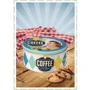 Коробка для хранения Nostalgic Art Round L Coffee O'Clock (30606) фото 1