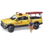 Автомобиль Bruder Спасателей RAM 2500 с фигуркой спасателя (02506)