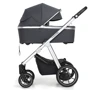 Универсальная коляска 2 в 1 Baby Design BUENO 217 GRAPHITE (без вышивки): Количество блоков 1