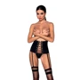 Сексуальный комплект Passion CELINE SET Corset & String black S/M