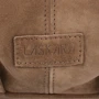 Женская сумка хобо Laskara коричневая (LK-DM230-khaki): Тип ручки С двумя ручками, Длинная ручка