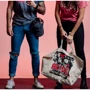 Сумка шоппер Cerda AC/DC Straps Cotton Handbag бежева (2100003323): Стать Унисекс