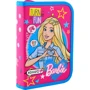 Пенал твердий одинарний з двома клапанами 1 Вересня HP-04 "Barbie" (532196)
