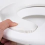 Сидение для унитаза FreeON White-Grey (38763): Особенности Ручки для переноски
