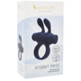 Эрекционное виброкольцо S Pleasures Premium Rabbit Ring (со съемной вибропулей) черное