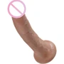 Фаллоимитатор на присоске King Cock 7, 18x4 см, смуглый
