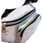 Женская поясная сумка Valiria Fashion серебристая (4DETBP6013-11): Тип Сумки