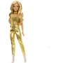 Кукла Barbie Fashionistas Модница в золотистом комбинезоне (HRH19): Возраст от 3 лет