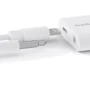 Адаптер Belkin Lightning to 3.5mm + Lightning White (F8J212btWHT): Дополнительные разъемы Lightning, 3.5mm Headphone