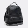 Женский рюкзак Keizer черный (K12108bl-black): Фактура Зернистая, Матовая
