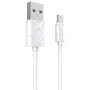 Кабель Baseus USB Cable to microUSB Yaven 1m White (CAMUN-02): Длина 1 м