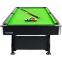 Більярдний стіл Thunder 8FT - BOLD-BLACK зелений/чорний (BOLD-BLACK-8FT): Тип лузи С выкатыванием