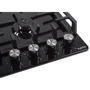 Варочная поверхность газовая Ventolux HSF640-F2 CS (BK): Количество конфорок 4