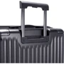 Чемодан Heys Luxe (S) Gunmetal (10160-0063-21)/(10160-0063-S3): Тип ручки Телескопическая ручка, Короткая ручка