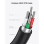 Адаптер Ugreen Adapter US154 USB-C to USB3.0 Black (30701) фото 6