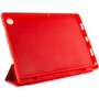Аксесуар для планшетних ПК Epik Book Cover with Pencil holder Red для Samsung X115 Galaxy Tab A9: Матеріал Искусственная кожа + пластик