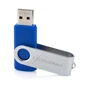 USB-флешка eXceleram 32GB P1 Series USB 2.0 Silver/Blue (EXP1U2SIBL32): Обсяг пам'яті 32 GB