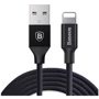 Кабель Baseus USB Cable to Lightning Yiven 2A 1.2m Black (CALYW-01): Тип USB Cable - Lightning