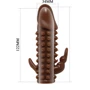 Рельефная насадка NDS 016004 Brown (23662)