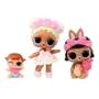 Набор игровых фигурок L.O.L. Surprise! OPP Tot + Pet + Lil Sis Флаувер чайлд Шорт стоп Хо (987871): Возраст от 3 лет
