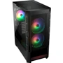 Корпус Cougar Duoface RGB Black (CGR-5ZD1B-RGB): Мощность БП, Вт нет