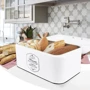 Хлебница Maestro Paris Maison 30x20x15.7 cм белая (MR1771-S): Тип хлебница