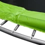 Батут inSPORTline Froggy PRO с защитной сеткой и лестницей 366cm желтый (9775-1) фото 6