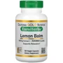 California Gold Nutrition Lemon Balm Extract EuroHerbs European Quality Экстракт лимонного бальзама мелисса 500 мг 180 вегетарианских капсул