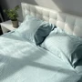 Комплект постельного белья Emily Fiber Marine Stripe микрофибра голубой полуторный (94031225): Размер полуторный