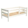 Кровать подростковая MONTANA (800x1900) (бук) белая