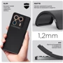 Чехол для телефонов ArmorStandart Matte Slim Fit Camera cover Black for Motorola Edge 50 Ultra (ARM77290): Материал TPU (термополиуретан)