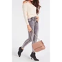 Жіноча сумка через плече Guess G Chain Convertible Xbody Flap темно-бежева (HWVG7739210-TAN): Фактура матова, Зерниста