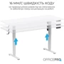 Стол с электрорегулировкой высоты Officepro White (ODE1670W) фото 7
