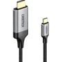Кабель і перехідник Choetech HDMI - USB Type-C (M/M), 1.8 м, Grey (CH0021-BK) фото 2