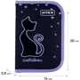 Пенал Kite без наполнения 1 отделение 1 отворот 621 Catsline (K24-621-3): Год выпуска коллекции 2024