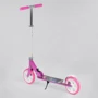 Самокат двоколісний Best Scooter з PU колесами і гумовими грипсами Pink (87724): Тип гальма ножний