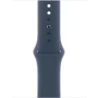 Apple Watch Series 9 41mm GPS Silver Aluminum Case with Storm Blue Sport Band - M/L (MR913) Approved Витринный образец: Производитель Apple