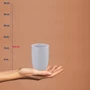 Стакан для зубных щеток KELA Landora серый 10.5х7.5 см (20406)