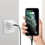 Кабель Baseus USB-C to Lightning PD 18W Halo Data 1m Black (CATLGH-01) фото 10
