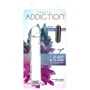 Прозрачный фаллоимитатор на присоске ADDICTION Vertical Dong 7″ (вибропуля в подарок)