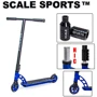 Трюковый самокат Scale Sports Phantom 110 mm синий (1699940657): Количество колес 2