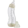 Стеклянная антиколиковая бутылочка Difrax S-bottle Natural с силиконовой соской 250 мл Popcorn (736FE Popcorn)