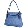 Женская сумка-мешок Laskara синяя (LK10188-denim-blue): Стиль Джинсовый