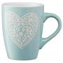 Кухоль Ardesto Heart кераміка блакитна 330 мл (AR3467BL)