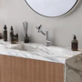 Смеситель для раковины Lefton Single-Hole Rotatable Faucet with Temperature Display-BF2204 Chrome: Вид монтажа Врезной