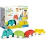 Ігровий набір з конструктором Clementoni Sensory Train серія Soft Clemmy (8005125174249)
