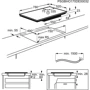 Варочная поверхность AEG IKE85753FB: Количество конфорок 5
